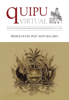 Quipu Virtual : boletín de cultura peruana / Ministerio de Relaciones Exteriores. No 8 (24 julio 2020)