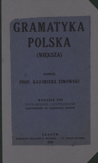 Gramatyka polska (większa)