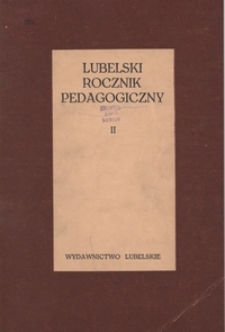 Lubelski Rocznik Pedagogiczny T. 2 (1966)