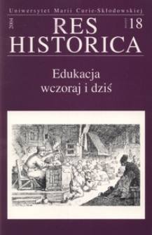 Res Historica z. 18 (2004)