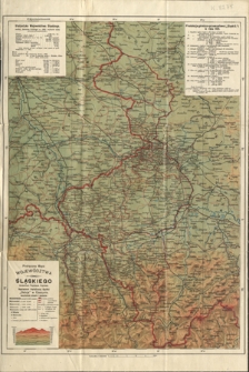 Podręczna mapa Województwa Śląskiego