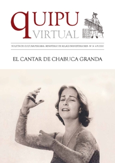 Quipu Virtual : boletín de cultura peruana / Ministerio de Relaciones Exteriores. No 14 (4/9/2020)