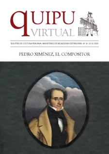 Quipu Virtual : boletín de cultura peruana / Ministerio de Relaciones Exteriores. No 24 (13/11/2020)