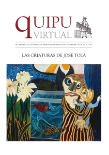Quipu Virtual : boletín de cultura peruana / Ministerio de Relaciones Exteriores. No 25 (20/11/2020)