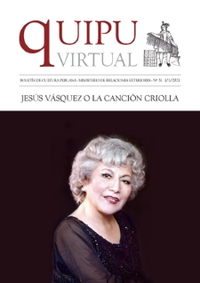 Quipu Virtual : boletín de cultura peruana / Ministerio de Relaciones Exteriores. No 31 (01/01/2021)