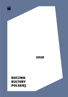 Rocznik Kultury Polskiej. R.2020