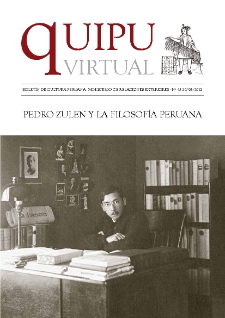 Quipu Virtual : boletín de cultura peruana / Ministerio de Relaciones Exteriores. No 43 (26/03/2021)
