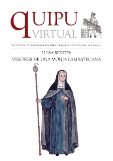 Quipu Virtual : boletín de cultura peruana / Ministerio de Relaciones Exteriores. No 45 (9/04/2021)