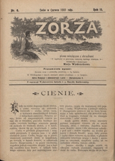 Zorza : pismo miesięczne z obrazkami R. 2, Nr 6 (czerwiec 1901)