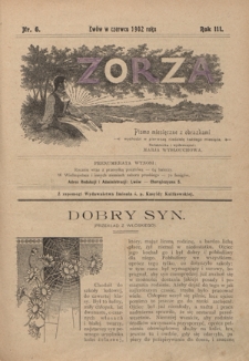 Zorza : pismo miesięczne z obrazkami R. 3, Nr 6 (czerwiec 1902)