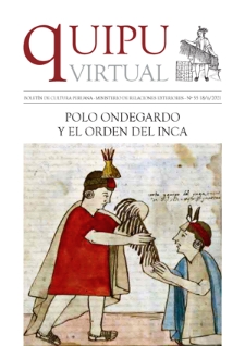 Quipu Virtual : boletín de cultura peruana / Ministerio de Relaciones Exteriores. 2021, No 55 (18/6/2021)
