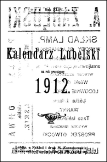 Kalendarz Lubelski Na Rok Przestępny 1912, R. 44