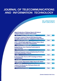 Journal of Telecommunications and Information Technology. 2021, nr 2
