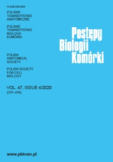 Postępy Biologii Komórki (PBK). Vol. 47, iss. 4 (2020)