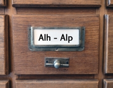 ALH-ALP Katalog alfabetyczny