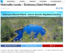 Polskie Radio Lublin: O Światowym Dniu Mokradeł 2021 w UMCS