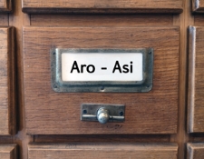 ARO-ASI Katalog alfabetyczny