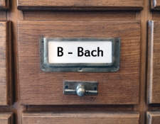 B-BACH Katalog alfabetyczny