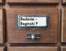 BADANIE-BAGINSKI P. Katalog alfabetyczny