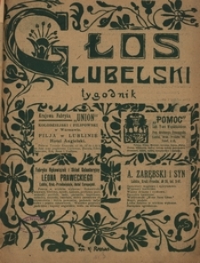 Głos Lubelski R. 1, nr 3 (12 kwiec. 1913)