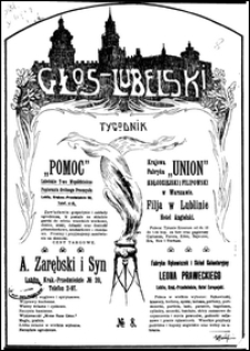 Głos Lubelski R.1, nr 8 (17 maj 1913)