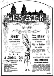 Głos Lubelski R. 1, nr 9 (24 maj 1913)