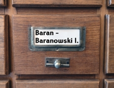 BARAN-BARANOWSKI I. Katalog alfabetyczny