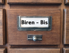 BIREN-BIS Katalog alfabetyczny