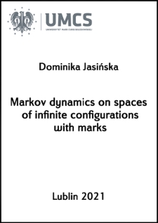 Markov dynamics on spaces of infinite configurations with marks