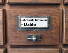 DABROWSKI KAZIMIERZ-DAHLE Katalog alfabetyczny