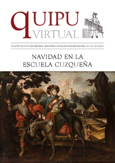 Quipu Virtual : boletín de cultura peruana / Ministerio de Relaciones Exteriores. no 134 (16/12/2022)