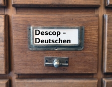 DESCOP-DEUTSCHEN Katalog alfabetyczny
