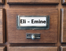 ELI-EMINE Katalog alfabetyczny