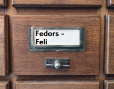FEDORS-FELI Katalog alfabetyczny
