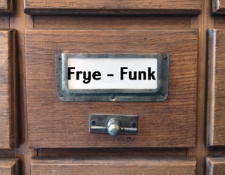 FRYE-FUNK Katalog alfabetyczny