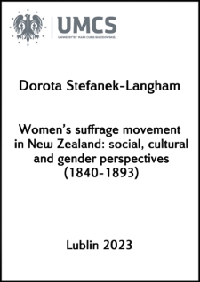 Women’s suffrage movement in New Zealand: social, cultural and gender perspectives (1840-1893)