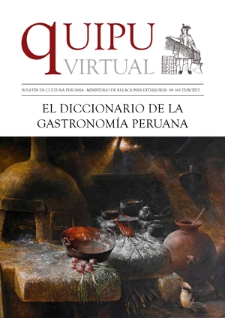Quipu Virtual : boletín de cultura peruana / Ministerio de Relaciones Exteriores. no 169 (25/8/2023)