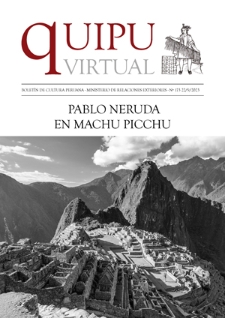 Quipu Virtual : boletín de cultura peruana / Ministerio de Relaciones Exteriores. no. 173 (22/9/2023)