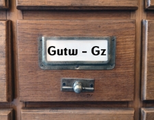 GUTW-GZ Katalog alfabetyczny