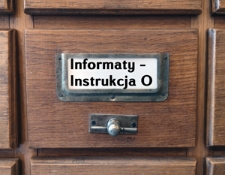 INFORMATY-INSTRUKCJA O. Katalog alfabetyczny