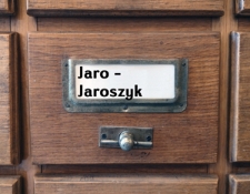 JARO-JAROSZYK Katalog alfabetyczny