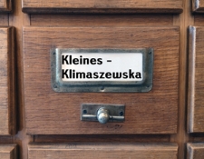 KLEINES-KLIMASZEWSKA Katalog alfabetyczny