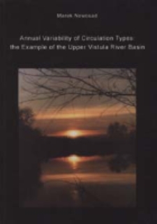 Annual variability of circulation types : the example of the upper Vistula river basin