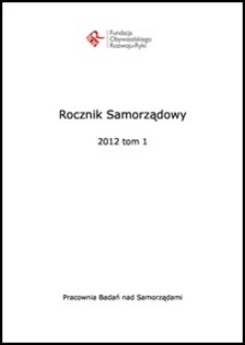 Rocznik Samorządowy 2012 t. 1