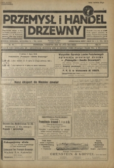 Przemysł i Handel Drzewny / red. Adam Schwarz. R.5, nr 76-132 (1929)