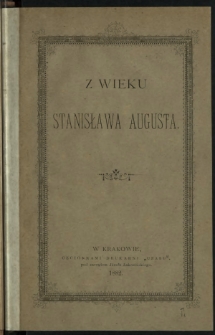 Z wieku Stanisława Augusta