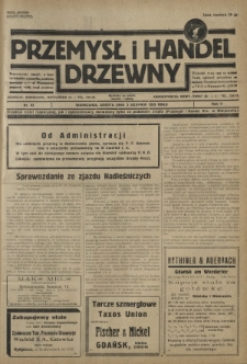 Przemysł i Handel Drzewny / red. Adam Schwarz. R.5, nr 83 (3 sierpnia 1929)