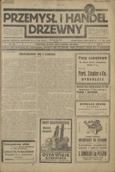 Przemysł i Handel Drzewny / red. Adam Schwarz. R.5, nr 125 (3 grudnia 1929)