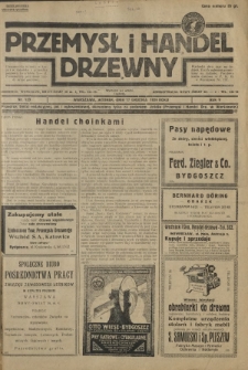 Przemysł i Handel Drzewny / red. Adam Schwarz. R.5, nr 129 (17 grudnia 1929)