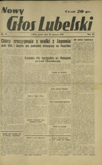 Nowy Głos Lubelski. R. 3, nr 18 (23 stycznia 1942)